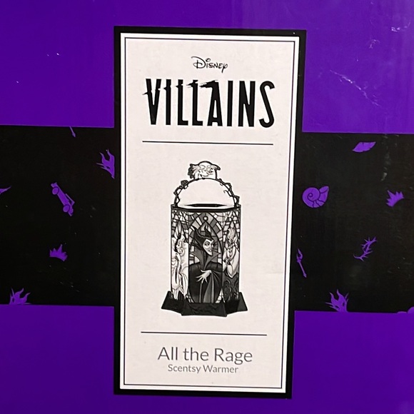Disney Villains All the Rage Scentsy Warmer New in Box! - Picture 10 of 12